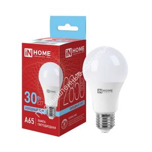 Лампа A65-VC 30W/6500K/E27/2850Lm IN HOME (10/100) 1