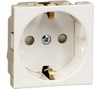 Розетка модульная W45 з/к шторки белая 45х45 Systeme Electric
