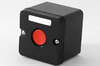 Пост кнопочный ПКЕ 222/1 IP54 красная TDM (5)