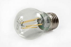 Лампа LED-ШАР-deco  9W/4000K/E27/810Lm прозрачная IN HOME (10/50) 1