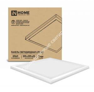 Панель LPU-02-EMERGENCY 40W/4000K/3600Lm ОПАЛ 595х595х25мм без БАП IP40 IN HOME (4) 1