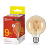 Лампа GL-95-deco GOLD 9W/3000K/E27/1040Lm золотистая IN HOME (5/20)