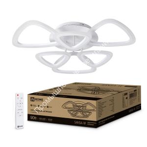 Светильник ELEGANT SANSA-90W 90W/3000-6500K/7000Lm с ДУ 650х650х130мм IN HOME 1