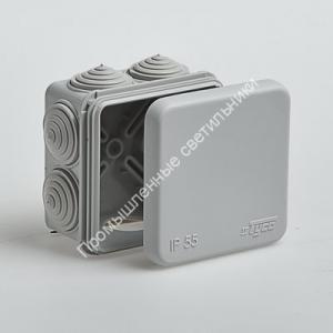 Коробка распаячная ОП 67030 70х70х40 IP55 (162) Рувинил 1
