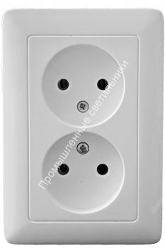 Розетка 2СП ХИТ RS16-235-B (10) 1