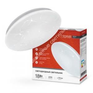 Светильник DECO 18W/6500K/1620Lm 260х55мм ГЛОРИЯ IN HOME (12) 1