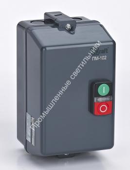 Пускатель ПМ-102 38A  AC220/230 пластиковый корпус IP54 DEKraft 23622 (1) 1