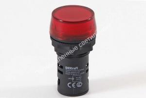 Лампа сигнальная ЛК22-ADDS-LED красная DEKraft 25003 (12) 1