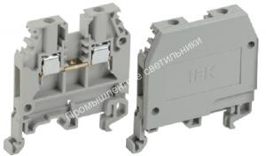 Зажим наборный IEK  2.5мм (JXB24A) серый (50) 1