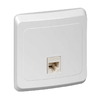 Розетка СП Этюд комп.RJ45 KOMC-001B (10/120)