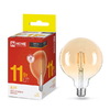 Лампа GL-125-deco GOLD 11W/3000K/E27/1160Lm золотистая IN HOME (5/20)