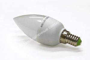 Лампа СВЕЧА-VC  6W/4000K/E14/570Lm 230V IN HOME (10/100) 1